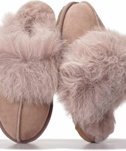 Scuff Fur-pink Winter Slip-on DE43